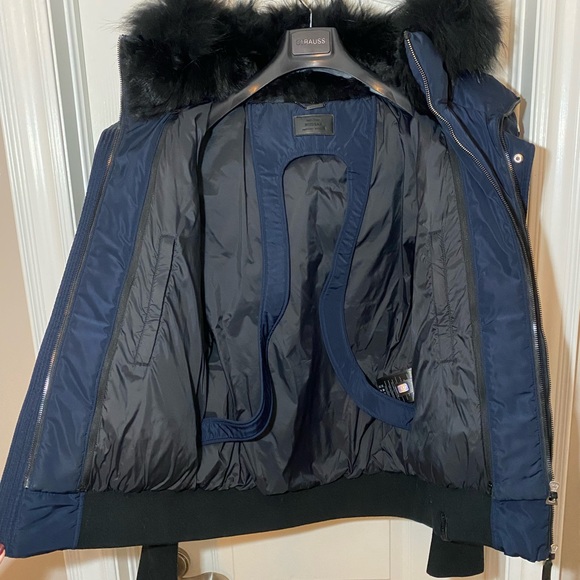 RUDSAK - STEPHAN MEN'S DOWN BOMBER | Navy Blue SIZE MEN S/P WINTER PARKA BOMBER - Picture 6 of 16